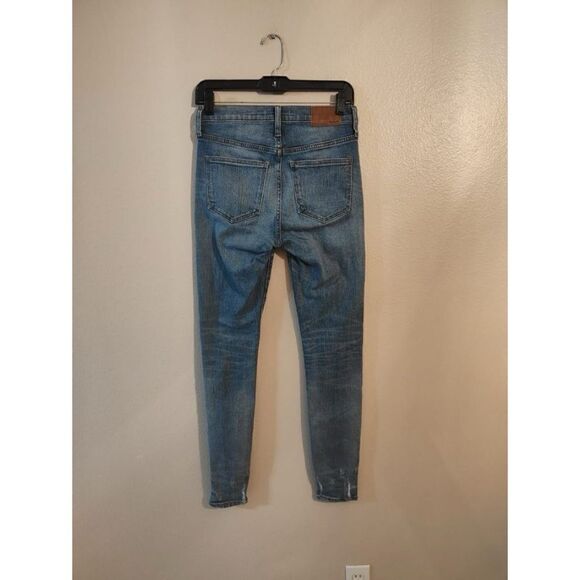 Madewell | 9" High-Rise Skinny Jeans: Destructed-Hem Edition | 26 - Picture 7 of 7